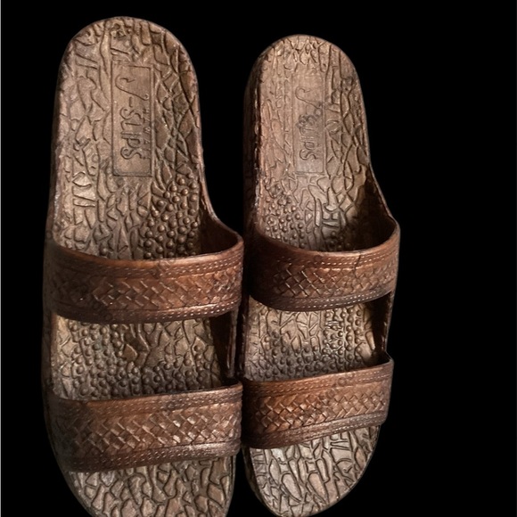 Women’s Classic J-Slips Hawaiian Jesus Sandals Size 7 women’s, “Kona” - Picture 4 of 5